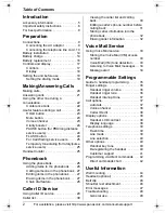 Preview for 2 page of Panasonic KX-TG2480 Operating Instructions Manual