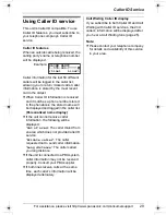 Preview for 29 page of Panasonic KX-TG2480 Operating Instructions Manual