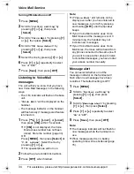 Preview for 34 page of Panasonic KX-TG2480 Operating Instructions Manual