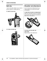 Preview for 46 page of Panasonic KX-TG2480 Operating Instructions Manual