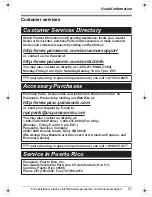 Preview for 57 page of Panasonic KX-TG2480 Operating Instructions Manual