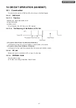 Предварительный просмотр 61 страницы Panasonic KX-TG2480BXS Service Manual