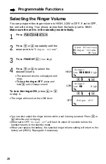 Предварительный просмотр 20 страницы Panasonic KX-TG2481B Operating Instructions Manual