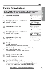 Предварительный просмотр 25 страницы Panasonic KX-TG2481B Operating Instructions Manual