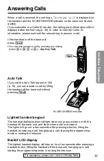 Предварительный просмотр 31 страницы Panasonic KX-TG2481B Operating Instructions Manual