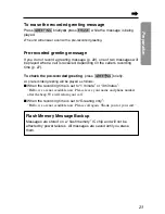 Preview for 23 page of Panasonic KX-TG2481CB Operating Instructions Manual