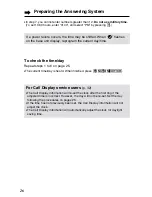 Preview for 26 page of Panasonic KX-TG2481CB Operating Instructions Manual