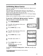 Preview for 53 page of Panasonic KX-TG2481CB Operating Instructions Manual