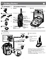 Preview for 2 page of Panasonic KX-TG2503NZF Operating Instructions Manual