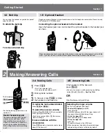 Preview for 3 page of Panasonic KX-TG2503NZF Operating Instructions Manual