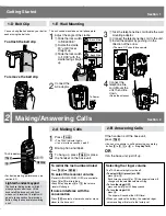 Предварительный просмотр 3 страницы Panasonic KX-TG2503S Operating Instructions Manual