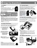 Предварительный просмотр 6 страницы Panasonic KX-TG2503S Operating Instructions Manual