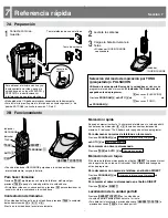 Предварительный просмотр 8 страницы Panasonic KX-TG2503S Operating Instructions Manual