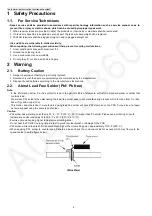 Предварительный просмотр 4 страницы Panasonic KX-TG2511ALM Service Manual