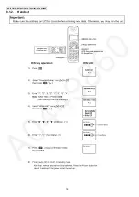 Предварительный просмотр 18 страницы Panasonic KX-TG2511ALM Service Manual