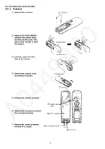 Предварительный просмотр 44 страницы Panasonic KX-TG2511ALM Service Manual