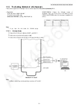 Предварительный просмотр 51 страницы Panasonic KX-TG2511ALM Service Manual