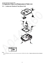 Предварительный просмотр 74 страницы Panasonic KX-TG2511ALM Service Manual