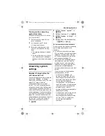 Preview for 27 page of Panasonic KX-TG2511CX Operating Instructions Manual