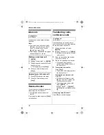 Preview for 30 page of Panasonic KX-TG2511CX Operating Instructions Manual