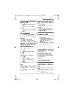 Preview for 13 page of Panasonic KX-TG2511HG Operating Instructions Manual