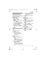 Preview for 15 page of Panasonic KX-TG2511HG Operating Instructions Manual