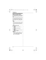 Preview for 20 page of Panasonic KX-TG2511HG Operating Instructions Manual