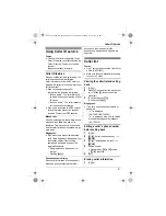 Preview for 21 page of Panasonic KX-TG2511HG Operating Instructions Manual