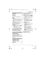 Preview for 29 page of Panasonic KX-TG2511HG Operating Instructions Manual