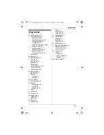 Preview for 39 page of Panasonic KX-TG2511HG Operating Instructions Manual