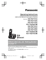 Предварительный просмотр 1 страницы Panasonic KX-TG254CSK Operating Instructions Manual