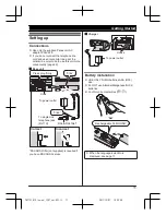 Предварительный просмотр 11 страницы Panasonic KX-TG254CSK Operating Instructions Manual