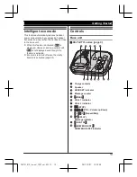 Предварительный просмотр 13 страницы Panasonic KX-TG254CSK Operating Instructions Manual