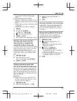 Предварительный просмотр 21 страницы Panasonic KX-TG254CSK Operating Instructions Manual