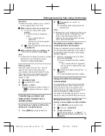 Предварительный просмотр 25 страницы Panasonic KX-TG254CSK Operating Instructions Manual