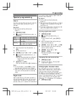 Предварительный просмотр 41 страницы Panasonic KX-TG254CSK Operating Instructions Manual