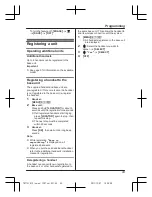 Предварительный просмотр 43 страницы Panasonic KX-TG254CSK Operating Instructions Manual