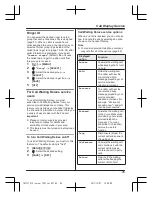 Предварительный просмотр 45 страницы Panasonic KX-TG254CSK Operating Instructions Manual