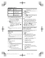 Предварительный просмотр 46 страницы Panasonic KX-TG254CSK Operating Instructions Manual