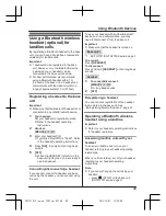 Предварительный просмотр 49 страницы Panasonic KX-TG254CSK Operating Instructions Manual