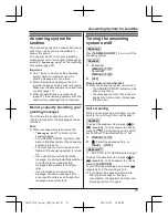 Предварительный просмотр 51 страницы Panasonic KX-TG254CSK Operating Instructions Manual