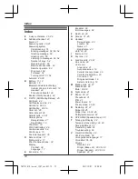 Предварительный просмотр 72 страницы Panasonic KX-TG254CSK Operating Instructions Manual