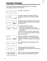 Предварительный просмотр 8 страницы Panasonic KX-TG2550 User Manual