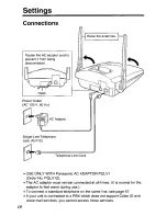 Предварительный просмотр 10 страницы Panasonic KX-TG2550 User Manual