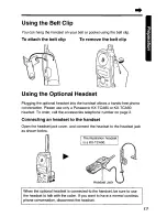 Предварительный просмотр 13 страницы Panasonic KX-TG2550 User Manual