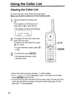 Предварительный просмотр 26 страницы Panasonic KX-TG2550 User Manual