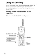 Предварительный просмотр 32 страницы Panasonic KX-TG2550 User Manual