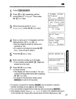 Предварительный просмотр 33 страницы Panasonic KX-TG2550 User Manual