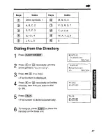 Предварительный просмотр 37 страницы Panasonic KX-TG2550 User Manual