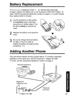 Предварительный просмотр 47 страницы Panasonic KX-TG2550 User Manual